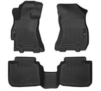 Husky Liners 99671 WeatherBeater Series Black Front and Second Seat Floor Liner by Husky Liners