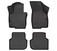 Husky Liners Custom Fit WeatherBeater Molded Front and Second Seat Floor Liner Set for Select Volkswagen Jetta Models (Black) by Husky Liners