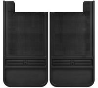 Husky Liners Universal Muddog Mud Flaps | Rubber Rear Mud Flaps - 12" w/o Weight - Black | 55100, 12" X 22"