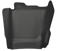 Husky Liners Weatherbeater | Compatible avec Chevrolet Silverado/GMC Sierra 1500, 2019 Limited, Chevrolet Silverado/GMC Sierra 2500/3500 2015-2019, revêtement de Plancher à Bosse Centrale - Noir |
