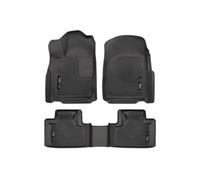 Husky Liners Weatherbeater Series | Revêtement de Plancher Avant et deuxième siège - Noir | 99051 | Convient aux Dodge Durango/Jeep Grand Cherokee 2011-2015 3 pièces