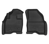 Husky Liners Weatherbeater Series | Revêtements de Plancher Avant - Noir | 13761 | Convient à Ford Explorer 2015-2019 2 pièces