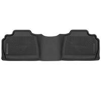 Husky Liners X-act Contour Floor Mats | Fits Various 2007-2014 Chevrolet Silverado & GMC Sierra, Suburban, Yukon, Tahoe, Cadillac Escalade (See Description) | 2nd Row, 1-pc Black - 53201