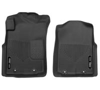 Husky Liners X-act Contour Series | Revêtement de Plancher Avant - Noir | 53701 | Convient aux Toyota Tacoma Access/Cabine Double/Standard 2012-2015 - 2 pièces