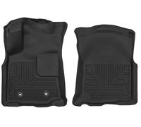 Husky Liners X-act Contour Series | Revêtement de Plancher Avant - Noir | 53741 | Compatible avec Toyota Tacoma Access/Cabine Double avec Transmission Automatique 2016-2017 - 2 pièces