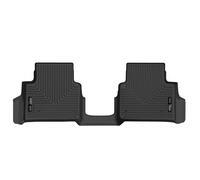 Husky Liners X-act Contour Series | Revêtement de Plancher de 2e rangée - Noir | 51781 | Convient aux sièges baquets de 2e rangée de Jeep Grand Cherokee L 2021