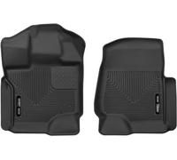 Husky Liners X-act Contour Series | Revêtements de plancher avant - Noir | 53341 | Convient aux Ford F-150 Crew/SuperCrew/Extended Cab 2015-2022
