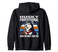 Husky Professional né pour Plus Que ce Chien de traîneau Sweat à Capuche