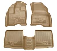 Husky Sacs conçu sur Mesure Avant et Second Siège de Sol Ensemble de Liner pour Certains modèles de Ford Taurus (Tan) par Husky Sacs