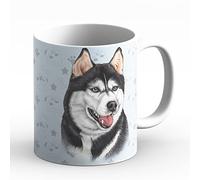 HUSKY Tasse A Café Ou Pour Le The. Tasses Avec Motif De Chien et Chat. Votre Animal Prefrere - Parfait Pour Les Amouraux de Animaux. Mug En Céramique.