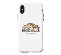Husky Yoga Dog Day 3 Tentative Coque pour iPhone X/XS