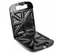 Huslog Croque Monsieur électrique XXL pour 4 sandwichs, 1400 W, noir