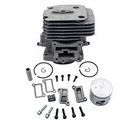 Husmax Kit de piston de cylindre 51 mm pour souffleur de feuilles Husqvarna 578385001 578 38 5001 578BTF 580BFS 580BTS Piston 576596401 576596501 Bague 576596701 Pin 5765965966596665966 Roulement