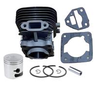 Husmax Kit piston cylindre 34 mm 588098202 596940701 577979001 H525 pour débroussailleuse Husqvarna 524L 525L 525LS 525LST 525LK 525LX 525RJD 525RJX 525RK 525RK 5252 5RS 5255. RX 525RXT Mark II