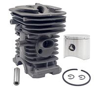 Husmax Kit piston cylindre 40 mm 530069941 530069414 530014350 530014822 530069376 pour tronçonneuse Husqvarna 36 41 136 137 141 141LE 142 142E , pour Jonsered 2036 2040 CS2040 CS2036, HV41