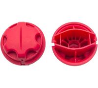 Husmax Lot de 2 boutons à tête bosselée rouges 518803003 pour débroussailleuse Toro 51954 51955 51956 51957 51958 51974 51975 51976 51977 51978 51978A 5