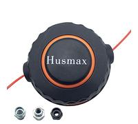 Husmax Tête de débroussailleuse P25 pour 128CD Husqvarna 537419214, McCulloch HDO001, Poulan Pro Weed Eater Jonsered PP025 PPB150E Craftsman WeedWacker 537419211