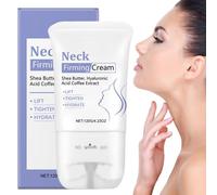 Husoiuy Crème de nuque pour rouleaux raffermissants | 120 g de crème raffermissante pour la nuque | Soulage les œdèmes dans la nuque | Réduit les rides, les ridules et double menton - Raffermit et