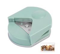 Husoiuy D-IY Arrondisseur d'angle portable Min-i - Perforatrice circulaire - Perforatrice d'angle - Pour film de plastification, papier, cartes, scrapbooking, artisanat