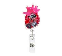 Husoiuy Porte-Badge avec Clip,Porte-Carte Vertical | Clip Rétractable Pour L'Accrochage Et L'Organisation Pour Le Personnel Médical Dans Les Lieux De Travail Écoles Conférences Et Hôpitaux