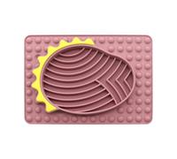 Husoiuy Tapis de léchage en Silicone, gamelles pour Chien à Alimentation Lente,Conception Anti-basculement pour Alimentation Lente - Les Tapis d'alimentation pour Chiens favorisent Une Alimentation