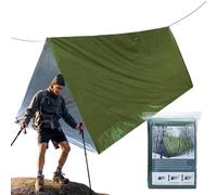 Husoiuy Tente De Survie | Couverture Thermique Imperméable pour L'extérieur | Tent De Camping en Plein Air De 2 Personnes | Abri De Sauvetage d'urgence - Tente De Survie Militaire Pliable
