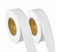 HUSOUE Lot de 2 rubans adhésifs pour plaques de plâtre, 75 m x 48 mm, ruban de masquage respirant en fibres longues pour cloison sèche, réparation de fissures murales