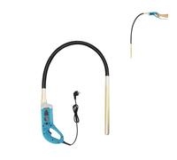 HUSPOO Batteur à béton, 1300 W, 4300 tr/min, 220 V, électrique, avec tuyau de 1,5 m et boîtier en ABS, pour chantiers, fondations, colonnes