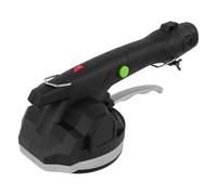 HUSPOO Vibromasseur pour carrelage sans fil 600 W avec puissance d'aspiration de 100 kg - 6 niveaux de réglage, 12000 tr/min pour carrelage de sol et carrelage mural jusqu'à 120 cm - Avec ventouse
