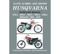 HUSQVARNA 125cc - 250cc - 360cc - 400cc - 450cc SINGLES 1965-1975 WORKSHOP MANUAL