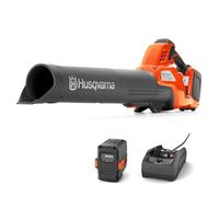 Husqvarna 230iB Souffleur à feuilles sans fil - Batterie 36 V et chargeur inclus, flux d'air puissant, mode Boost et régulateur de vitesse - Souffleur de jardin léger et silencieux