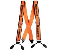 Husqvarna 505618510 Bretelles avec passants en cuir Orange