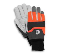 Husqvarna 579 38 02 - 08 cuir, simili cuir, néoprène gris, orange 1Pezzo (les) Gant de protection