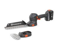 Husqvarna Aspire S20-P4A Cisaille à gazon et à arbustes sans fil 18 V avec lame à arbustes 220 mm et lame de cisaille 130 mm (avec batterie et chargeur)