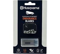 Husqvarna Automower Endurance - Lot de 6 lames avec vis - Trou oblong - Lame de qualité plus durable - Compatible avec tous les robots tondeuses Husqvarna/Gardena/McCulloch