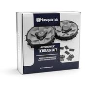 Husqvarna Améliore la Traction sur pentes et sols Difficiles. pour modèles Automower® Nera 305E, 310E, 405XE, 410XE, 430X, 450X.