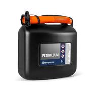 Husqvarna Bidon de 5 litres pour carburant, essence, mélange et huiles avec bec verseur flexible