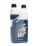 HuSQVARNA Huile 2 Temps 100% Synthétique LS+ 1 L, Faible Fumée, Moteur 50 cc