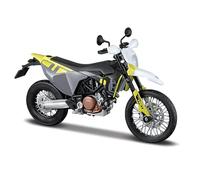 Maisto Husquvarna Husky 701 Supermoto - Échelle 1/12 - Réplique de moto moulée sous pression incroyablement détaillée