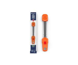 Husqvarna Kit de Lime 2-en-1 Équipement d'Origine, Affûtage Précis | Des chaînes de tronçonneuse à code couleur, repère d'angle 30°