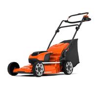 Husqvarna LC 142i Kit tondeuse à gazon sans fil - Largeur de coupe 42 cm, démarrage facile pour les petits et moyens jardins avec batterie et chargeur