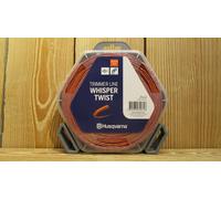 Husqvarna 597669121 Fil pour débroussailleuse, 2,4 mm/77 m, Orange/Gris