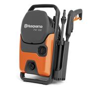 Husqvarna PW 130 : Nettoyeur Haute Pression électrique Compact, 130 Bar, 465 L/h, Pompe métallique, Tuyau 6 m, pulvérisateur de Mousse et Buses. Idéal pour véhicules, terrasses et extérieurs.