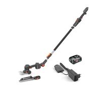 Husqvarna Aspire S20-P4A Cisaille à gazon et à arbustes sans fil avec rallonge, lame de cisaille à arbuste et à gazon, 18 V (avec rallonge, batterie et chargeur)