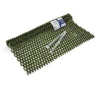 Husqvarna Tapis 1×1 m avec 16 piquets Verts. Améliore la Traction sur pentes et passages étroits.