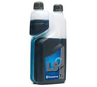 Husqvarna Véritable huile moteur LS+ 2 temps à faible fumée, 1 litre