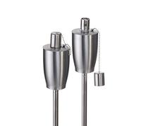 Hussala Ancona Huile Lampe Torche de Jardin 115 cm [2 pièces]
