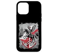 Hussard ailé Ancre Polonaise PW Symbole Warsaw Skyline Art Coque pour iPhone 12 Mini