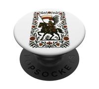 Hussard ailé polonais - Art Guerrier Patrimoine PopSockets PopGrip Adhésif