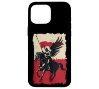 Hussard polonais Armure Guerrier Polska Heritage Power Coque pour iPhone 16 Pro Max